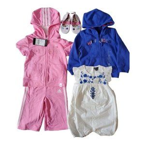 ADIDAS/ BABY GAP/ TOMMY HILFIGER/ OLD NAVY Baby clothes bundle with shoes